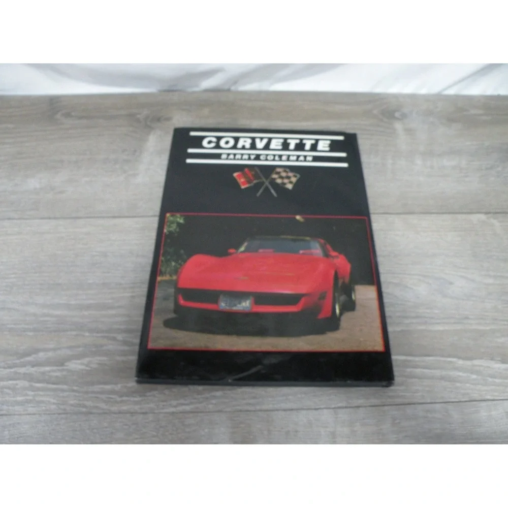 Barry Coleman Corvette Hardcover 1950s Vehicle Full-color 1983 Reproduction